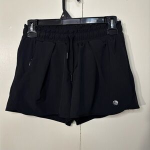 MPG Black Athletic Shorts Lightweight Moisture-Wicking